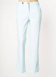 Pantalon chino albastru ÉTYMOLOGIE femme