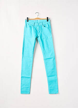 Pantalon slim talie joasă talie joasă albastru CHEAP MONDAY femeie