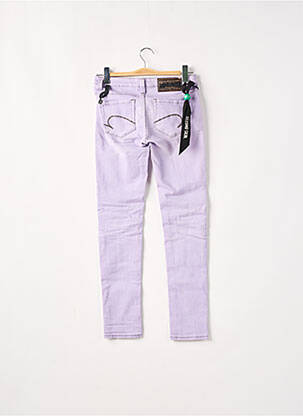 Pantalon slim talie joasă talie joasă violet ONE GREEN ELEPHANT femeie