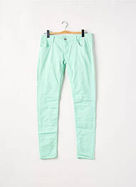Pantalon slim talie joasă talie joasă verde LE TEMPS DES CERISES femeie