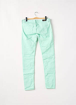 Pantalon slim talie joasă talie joasă verde LE TEMPS DES CERISES femeie
