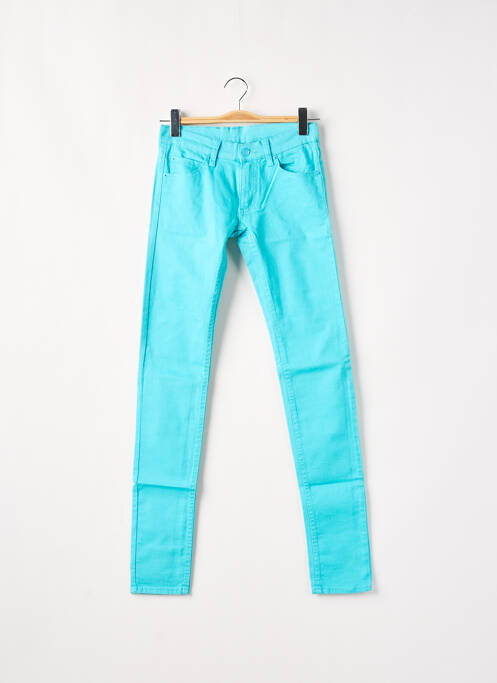 Pantalon slim albastru CHEAP MONDAY femeie