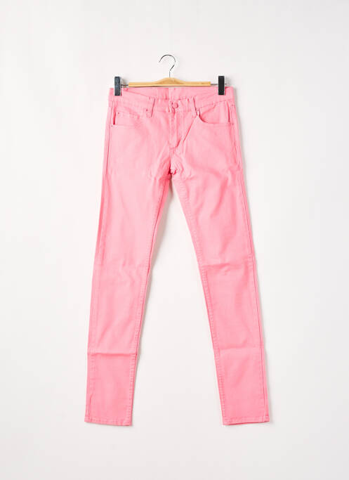 Pantalon slim roz CHEAP MONDAY femeie