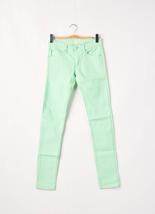 Pantalon slim verde CHEAP MONDAY femeie