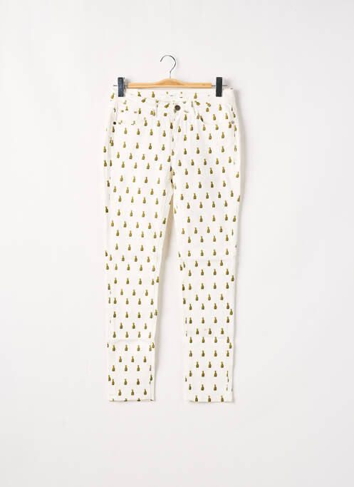 Pantalon slim alb LAB(DIP) femeie