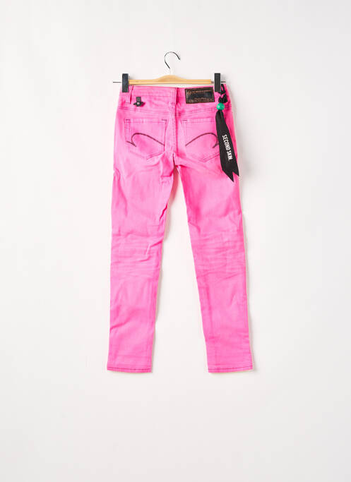 Pantalon slim roz ONE GREEN ELEPHANT femeie