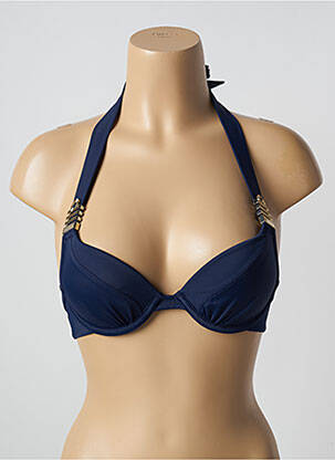Sutien de costum de baie elasticitate top sutien push-up albastru MARLIES DEKKERS femeie