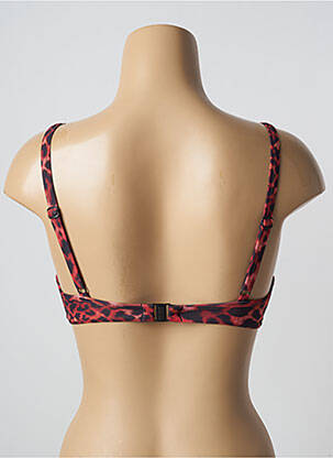 Sutien de costum de baie elasticitate top sutien push-up roșu MARLIES DEKKERS femeie