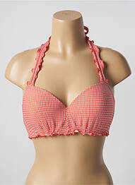 Sutien de costum de baie elasticitate top sutien modelat portocaliu MARLIES DEKKERS femeie
