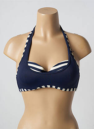 Sutien de costum de baie elasticitate top sutien modelat albastru MARLIES DEKKERS femeie