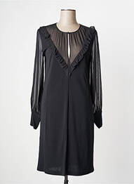Rochie midi mâneci lungi mâneci lungi negru MAX MARA femeie