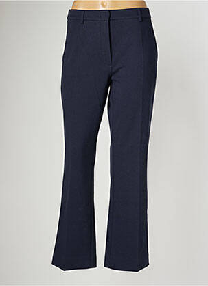 Pantalon drept albastru MAX MARA femeie