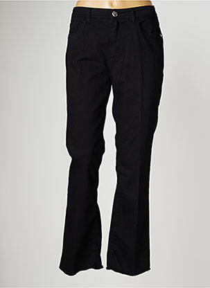 Pantalon drept elasticitate mărime normală negru MAYJUNE femeie