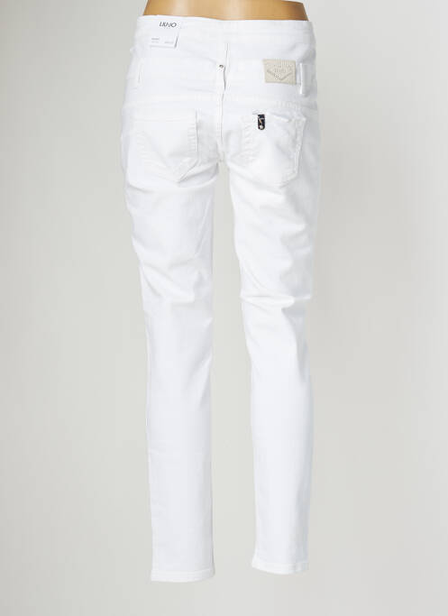 Pantalon slim alb LIU JO femeie