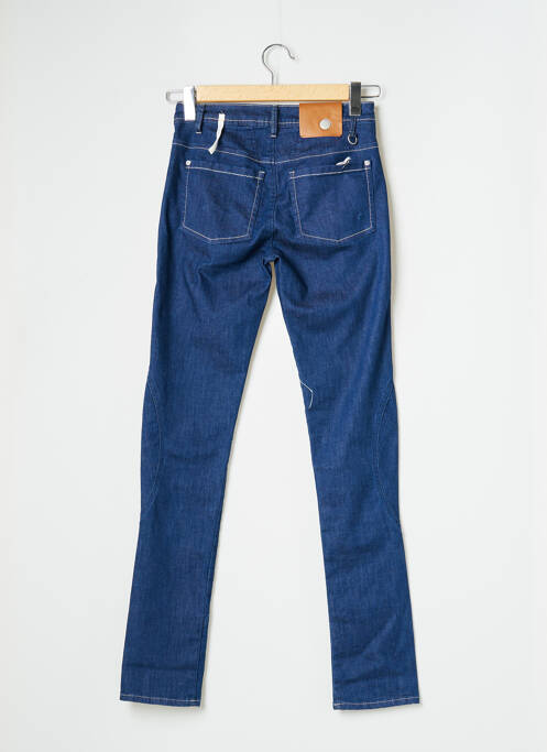 Blugi cu croială slim albastru HIGH femeie