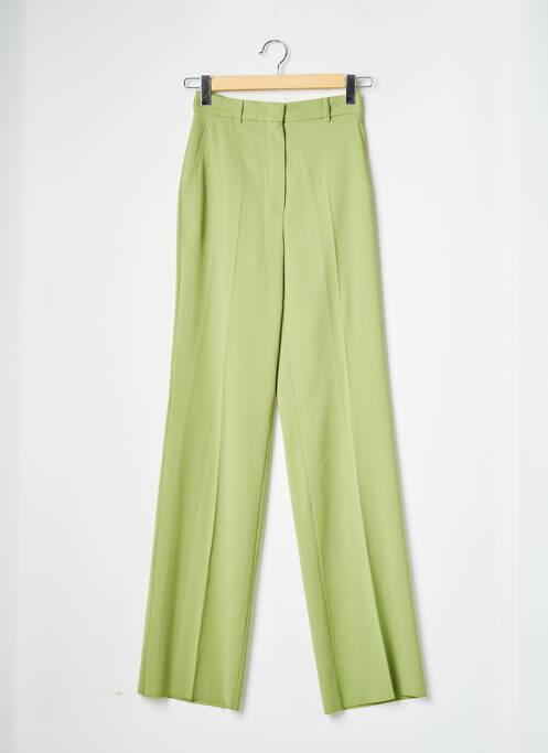Pantalon drept verde MAX MARA femeie
