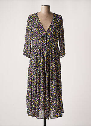 Rochie midi negru CHERRY PARIS femeie