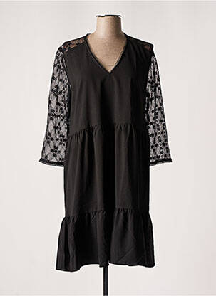 Rochie midi negru CHERRY PARIS femeie
