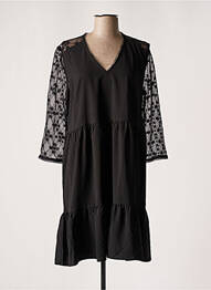 Rochie midi negru CHERRY PARIS femme