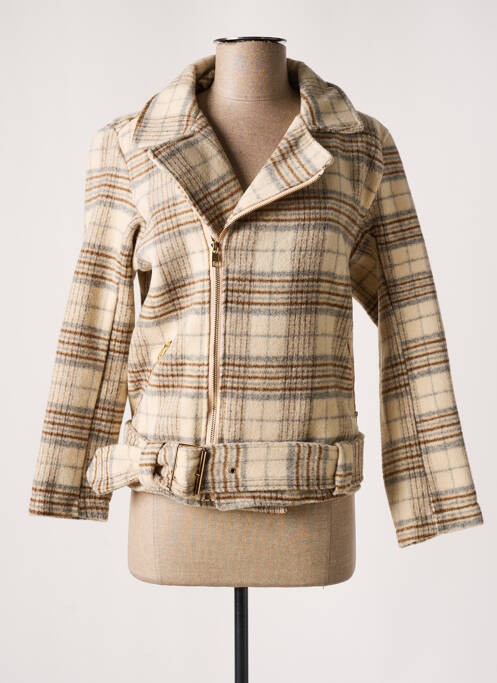 Palton scurt bej CHERRY PARIS femeie