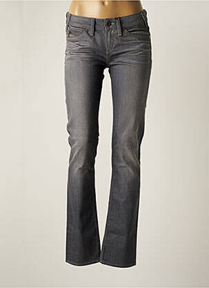 Blugi cu croială slim gri DDP femeie