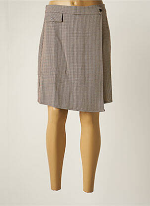 Fustă midi maro CHATTAWAK femeie