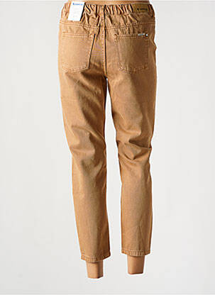 Pantalon slim talie elastică talie elastică bej GARCIA fată