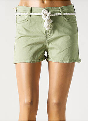 Șort verde LE TEMPS DES CERISES fată