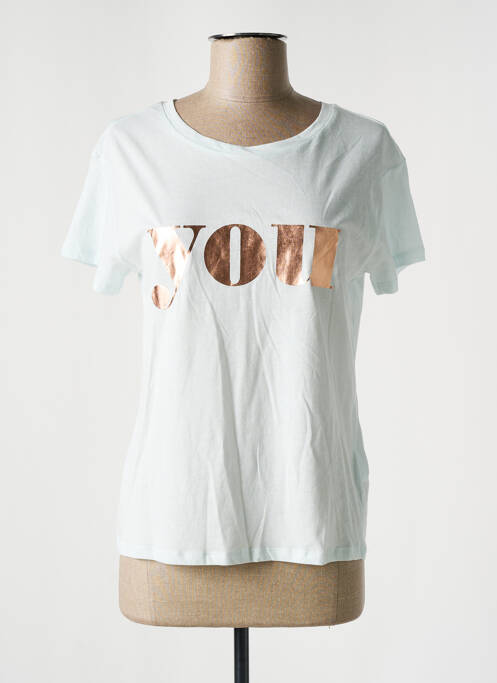 Tricou alb TEDDY SMITH fată