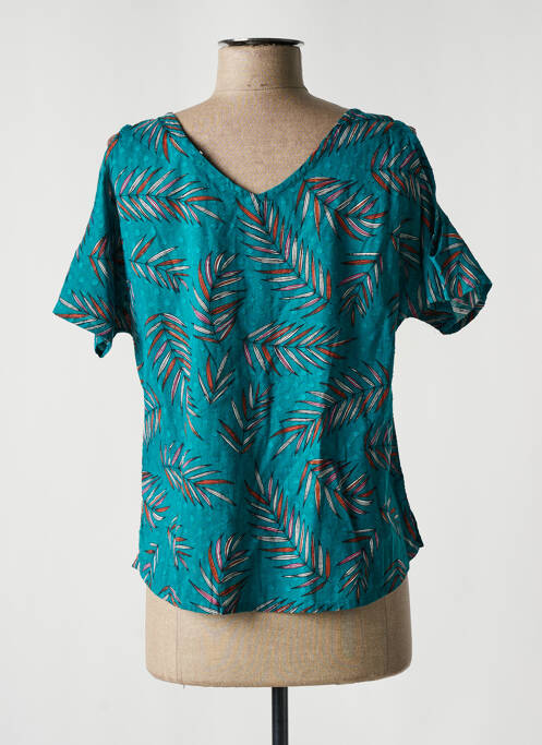 Tricou albastru TEDDY SMITH fată