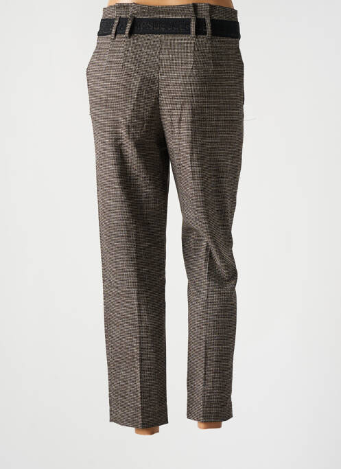 Pantalon drept gri LE TEMPS DES CERISES fată