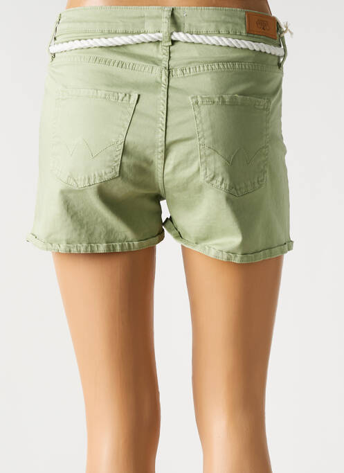 Șort verde LE TEMPS DES CERISES fată