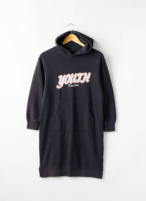 Rochie midi negru HUNDRED PIECES fată