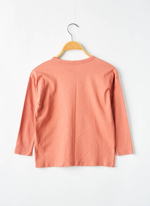 Tricou portocaliu LETTER TO THE WORLD băiat