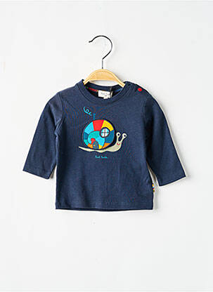 Tricou mâneci lungi mâneci lungi albastru PAUL SMITH băiat