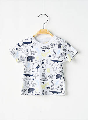 Tricou elasticitate mâneci scurte gri TIMBERLAND băiat