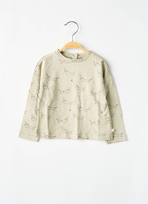 Tricou gri LES PETITES CHOSES băiat