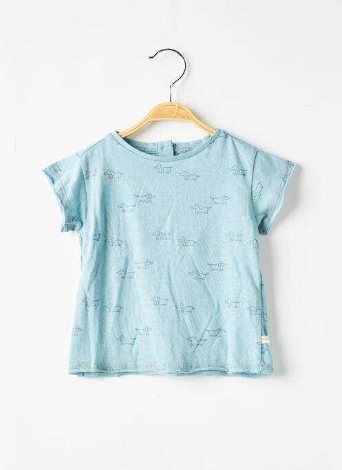 Tricou albastru LES PETITES CHOSES băiat