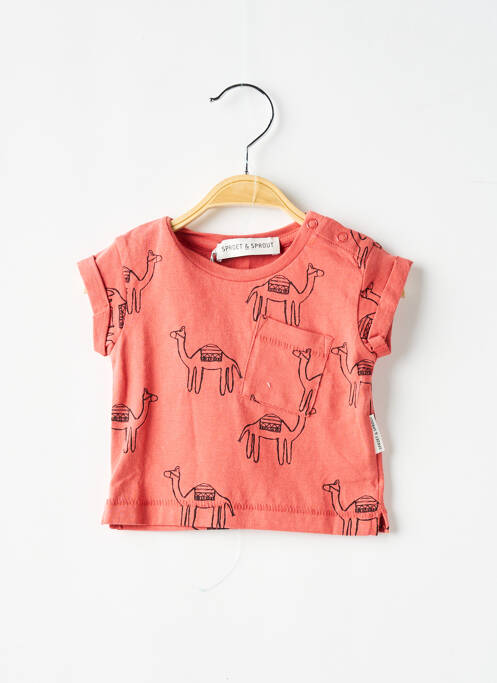 Tricou portocaliu SPROET & SPROUT băiat