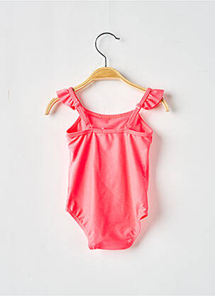 Costum de baie dintr-o singură piesă serigrafie roz BILLIEBLUSH fată
