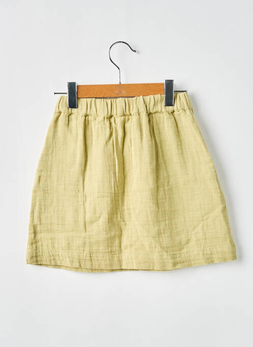 Fustă midi verde ORGANIC BY FELDMAN fată