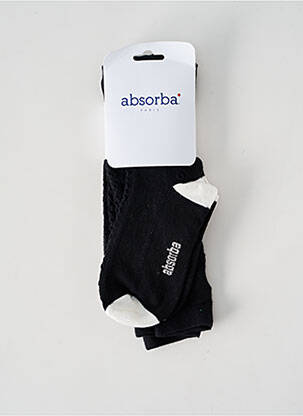 Colanți elasticitate negru ABSORBA fată