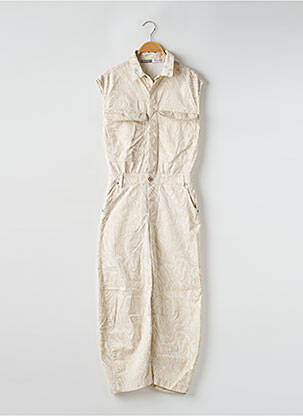 Salopetă-pantalon bej PLEASE femeie