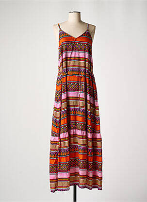 Rochie lungă portocaliu ONLY femeie