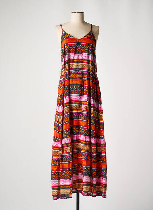 Rochie lungă portocaliu ONLY femeie