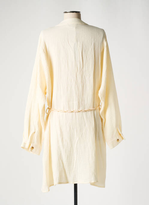 Rochie midi bej GRACE & MILA femeie