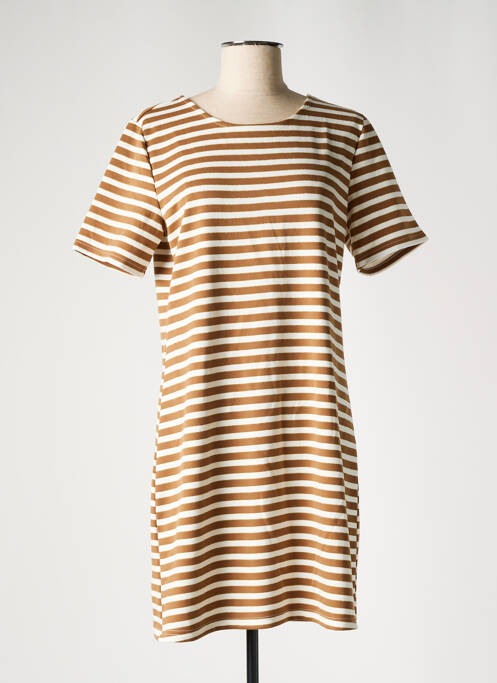 Rochie scurtă maro ONLY femeie