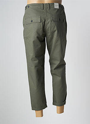 Pantalon 7/8 bio mărime normală verde SELECTED bărbat