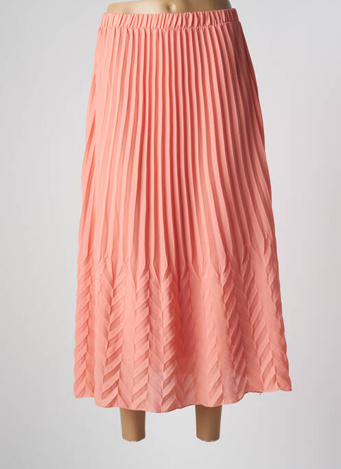 Fustă lungă portocaliu ONLY femeie