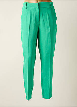 Pantalon slim verde ONLY femeie